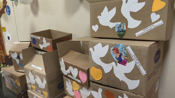 Школьники из Раменского подключились к акции «Доброе дело» для помощи Донбассу.