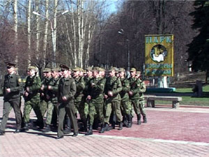 На главной площади нашего города состоялась репетиция…
