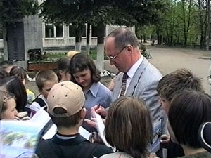 В Раменскую школу №1 Глава района приехал неожиданно…