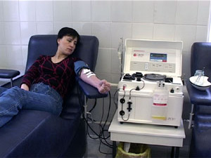 В отделении переливания крови Раменской Центральной…