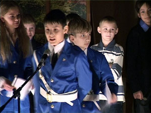 Перед самыми каникулами в Ново-Харитоновской школе…