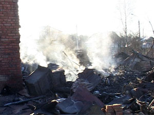 В деревне Антоново произошло возгорание частного дома…