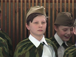 Смотр строя и песни прошел 18 февраля в школе №21…