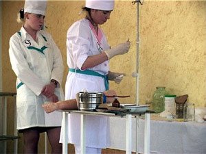 Конкурс на лучшую постовую медсестру прошел сегодня в…