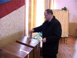 Избирательный участок в поселке Ильинский стал местом…