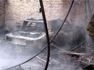 Минувшей ночью полностью сгорел «Автотехцентр» на улице…