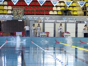 В бассейне стадиона Сатурн проходят сейчас Всероссийские…