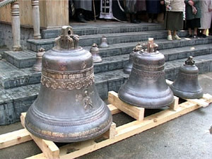 Колокола для новой звонницы из г.Тутаев доставили…