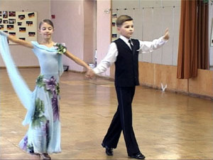 Юные раменские танцоры Иван Хлебутин и Мария Савченко из…