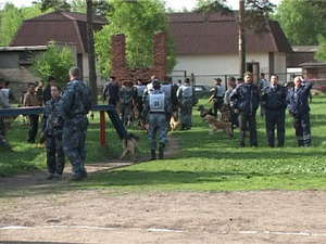 Сегодня на базе Раменского кинологического центра…