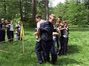 День защиты детей школьники из Кратово и Хрипани…