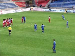 Вчера на стадионе «Сатурн» состоялся контрольный матч…