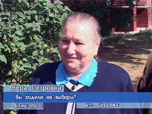 Блиц-опрос. Вы приняли участие в выборах.