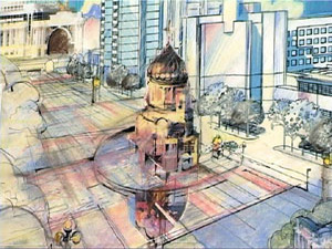 Во втором микрорайоне, называемом ещё Народным имением…