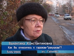 Блиц-опрос. Как Вы относитесь к гаражам-«ракушкам»?