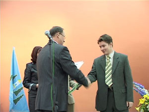 В девятый раз глава района вручает именные стипендии…