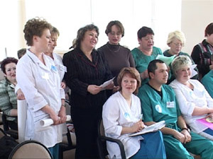 28 февраля на базе ЦРБ выбирали лучшего фельдшера…