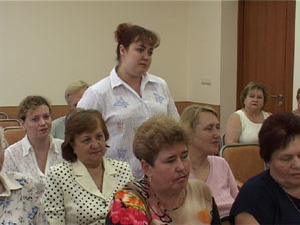 В районе стоит вопрос нехватки мест для детей в детских…