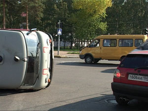 Сегодня на одном из основных перекрестков города на…