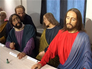 На известной фреске Леонардо Да Винчи «Тайная вечеря…