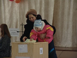 К двум часам дня практически на всех избирательных…