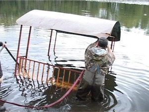 Двенадцатого мая состоялась акция по очистки озера…