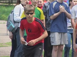 Сегодня наша съемочная группа наблюдала, как соревнуются…