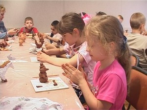 Сегодня наша съемочная группа побывала на мастер-классе…