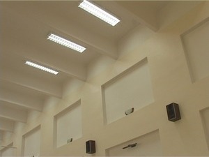 Ремонт актового зала в школе № 22 поселка Дубовая роща…