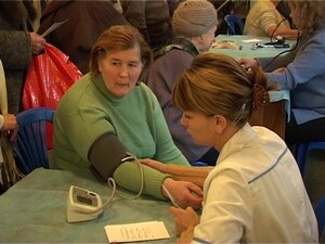 Сегодня несколько сот жителей района собрались в КДЦ…