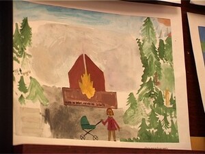 Недетские способности к живописи и запоминанию…