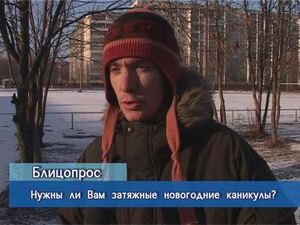 Блиц-опрос. Нужны-ли Вам затяжные новогодние каникулы?