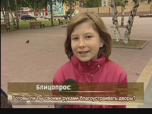 Готовы ли Вы своими руками благоустраивать дворы ?