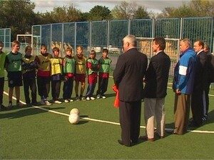 Вчера спорткомплекс в Заболотьевском посетили футбольные…