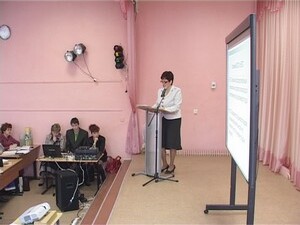 Районный семинар учителей проходил на днях в школе №8…