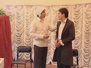 Сегодня в Центральной  библиотеке играли «Ревизора». В…