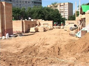 Строители нового храма в честь Казанской Иконы Божьей…