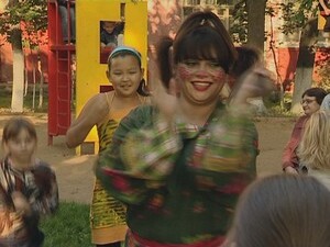 День двора состоялся вчера на улице Воровского у дома №9…