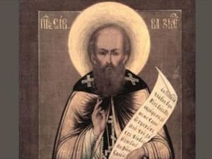 Преподобный Савва Сторожевский, Звенигородский, в ранней…