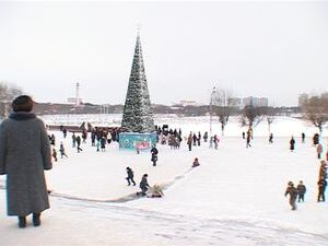 7 января наша съемочная группа побывала на площади…