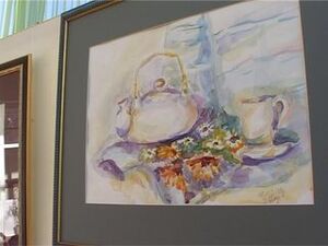 Сегодня, В Дергаевской школе открылась выставка Ольги…