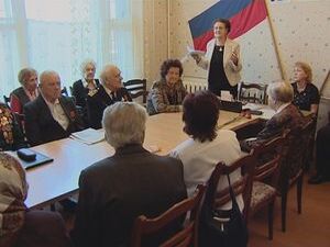 Сегодня Ветераны Великой Отечественной войны получали…