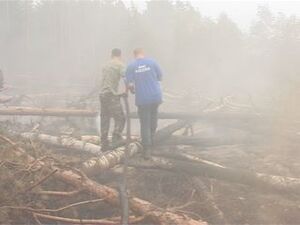 По-прежнему противопожарные  службы продолжают борьбу с…