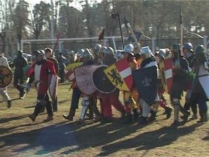 Встретить в наше время средневекового рыцаря практически…
