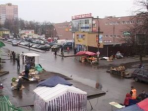 Точки несанкционированной торговли возле рынка “На…