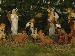 Рождество Христово в Троицком храме города Раменское…