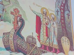 Службы в Борисоглебском храме начались полгода назад…