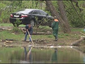 Субботник на  озере Стрелка  сегодня провели самые…