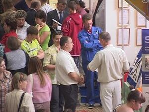 В нашем городе открылась выставка предпринимателей.