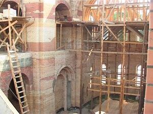 Строительство Казанского храма в микрорайоне Холодово…